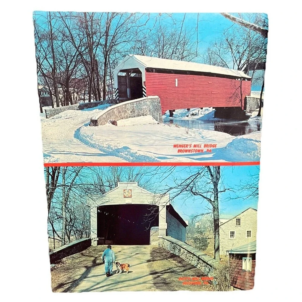 Covered Bridges Of Pennsylvania Dutchland 1960 Book
